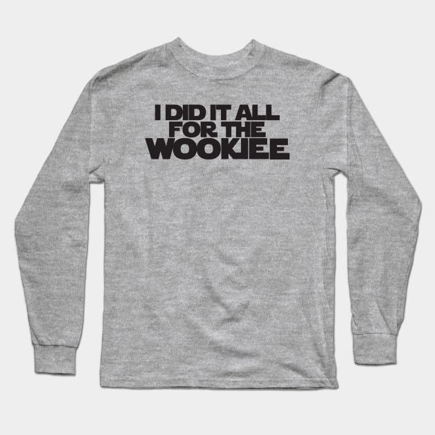 Wookiee Long Sleeve T-Shirt by jknaub